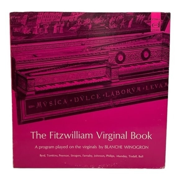 Other - LP Blanche Winogron - The Fitzwilliam Virginal Book: Selections Vinyl Record